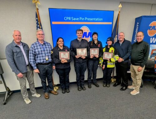 RAA Crews Honored with CPR Save Pin and AHA Heart Saver Award