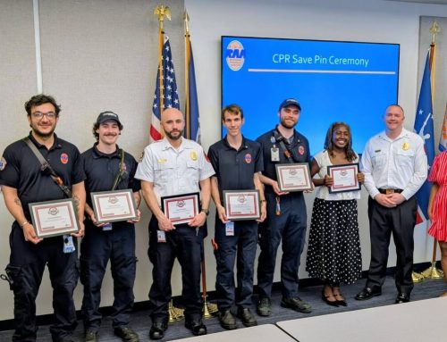 RAA Crews Honored with CPR Save Pins and AHA Heart Saver Awards