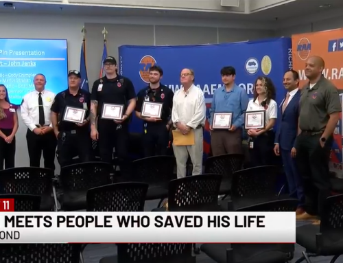 NBC12: Richmond man meets bystander who helped save his life after cardiac arrest