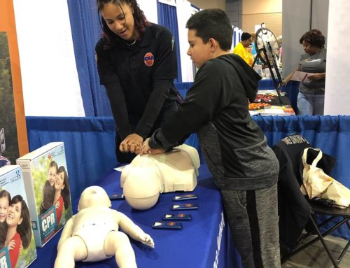 RAA Teaches Hands Only CPR at CBS 6 Health Expo