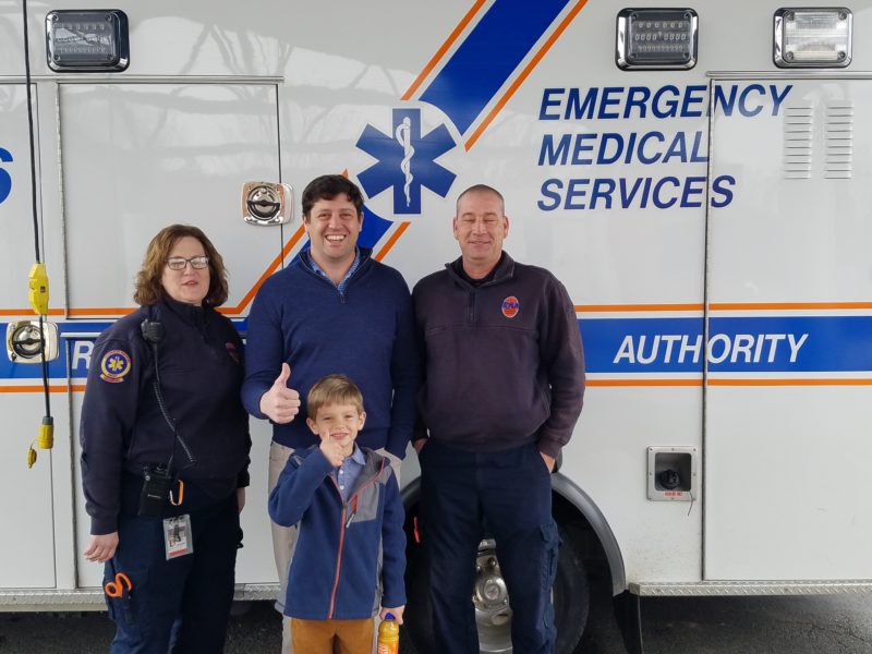 Patient reunites with crew that responded to his emergency - Richmond ...