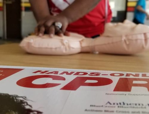 RAA Highlights Hands-Only CPR with Simulated 9-1-1 Call at 8th District Meeting