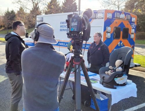 CBS6 Stops By Child Car Seat Safety Event
